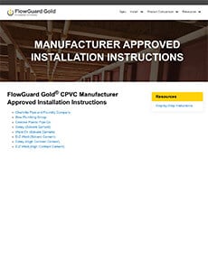 Manufacturer Approved Installation Instructions PDF