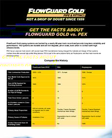 FlowGuard Gold vs. PEX