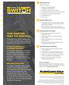 CPVC Installation Checklist