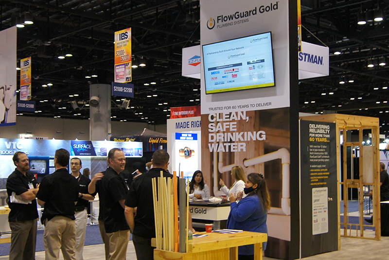 FlowGuard Gold Booth at IBS 2022